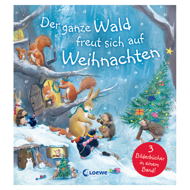 Der ganze Wald freut sich auf Weihnachten