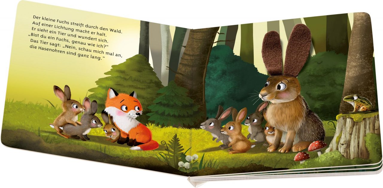 Mein erstes Vorlese-Fühlbuch: Bist du ein Fuchs? – Bild 2
