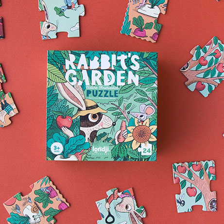 Puzzle Rabbits Garden