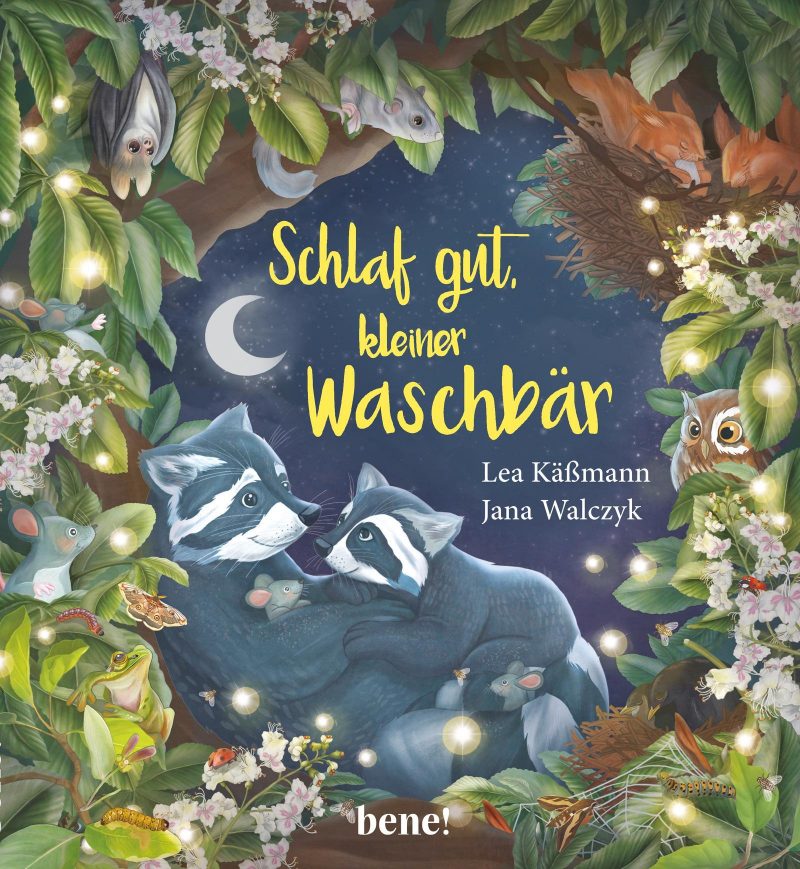 Schlaf gut, kleiner Waschbär