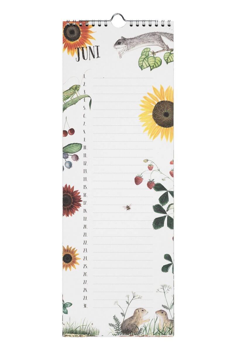 Geburtstagskalender ringgebunden Atelier Brigitte Baldrian 02