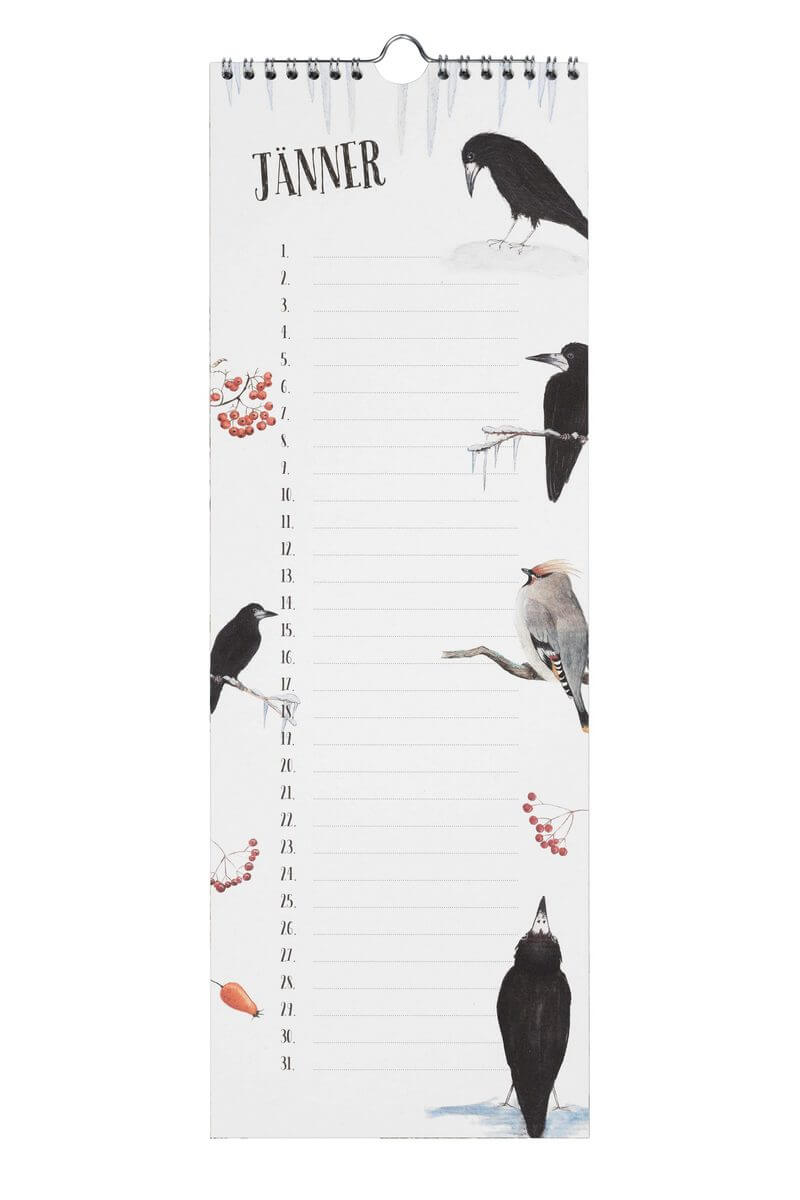 Geburtstagskalender ringgebunden Atelier Brigitte Baldrian 05
