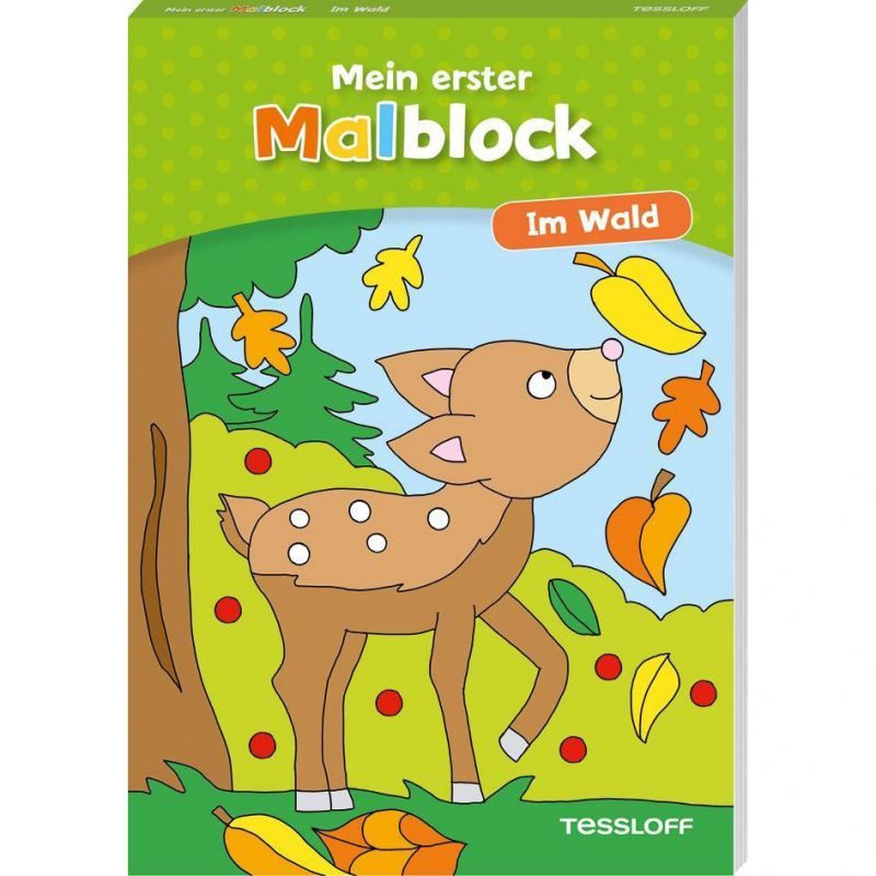 Malblock im Wald