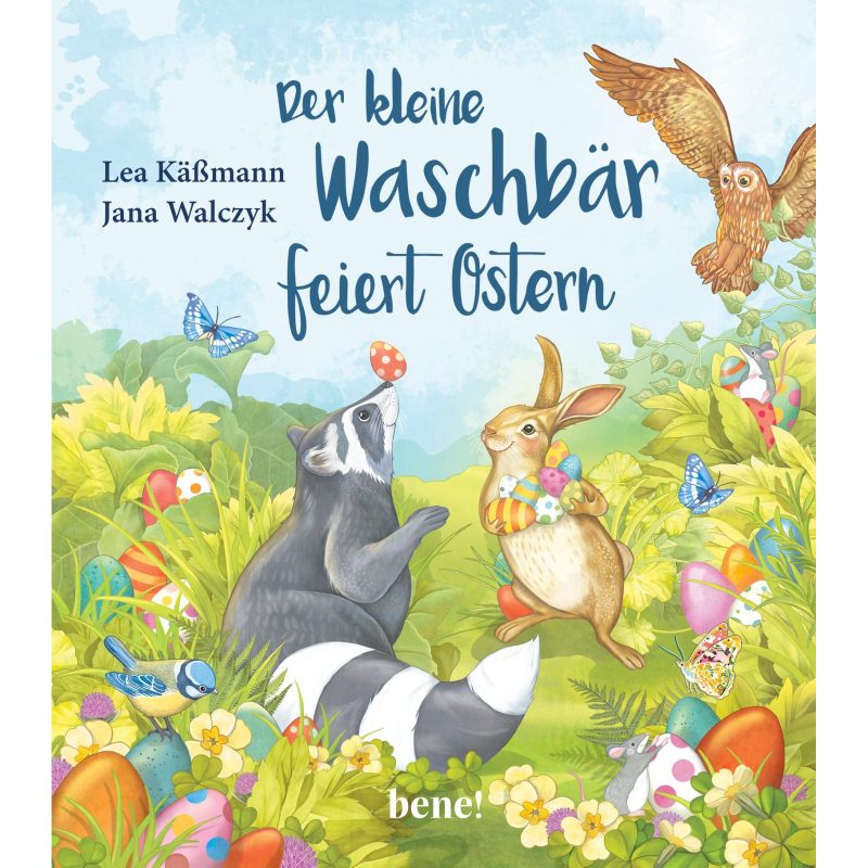 Waschbär Ostern