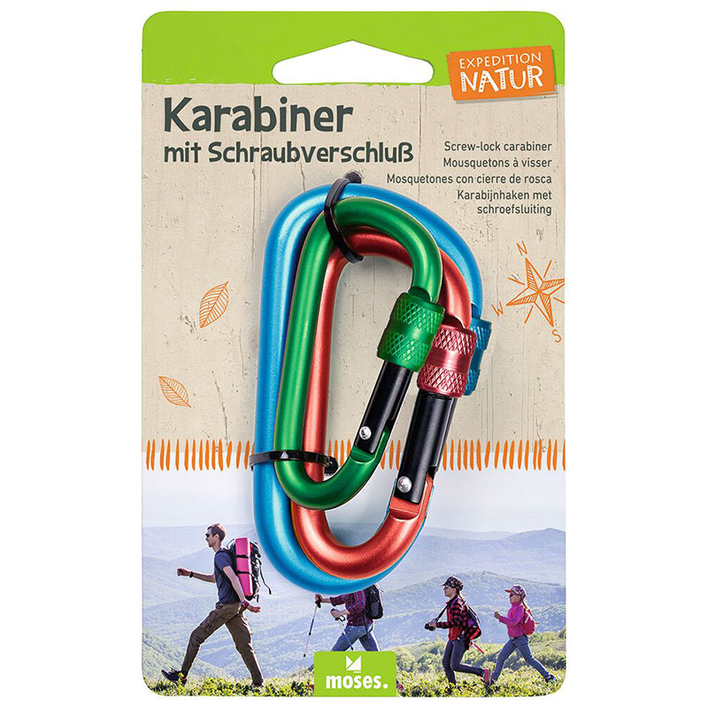 Karabiner mit Schraubverschluss