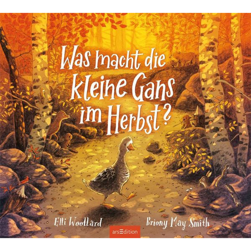 Was macht die kleine Gans im Herbst?