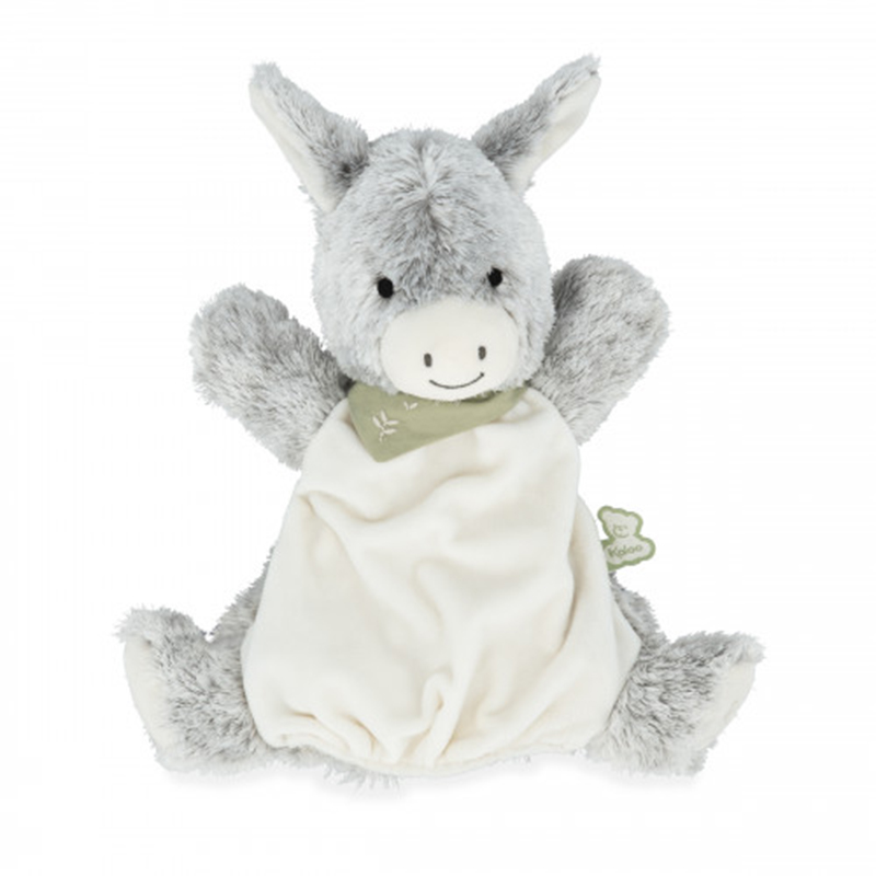 Handpuppe Schmusetuch Esel