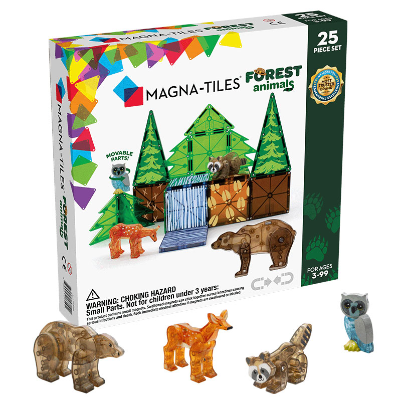 Magna-Tiles - Leben im Wald