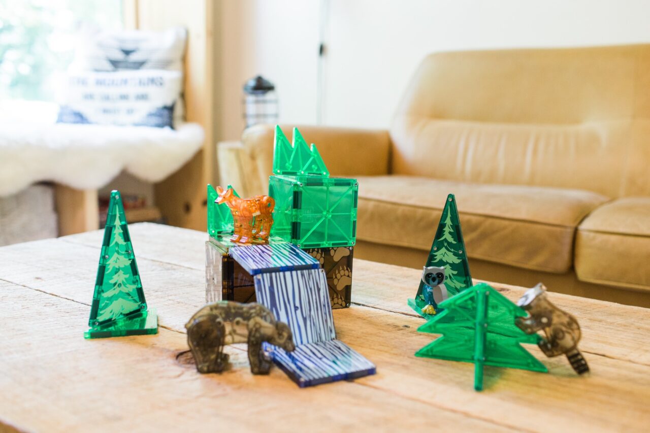 Magna-Tiles - Leben im Wald – Bild 6