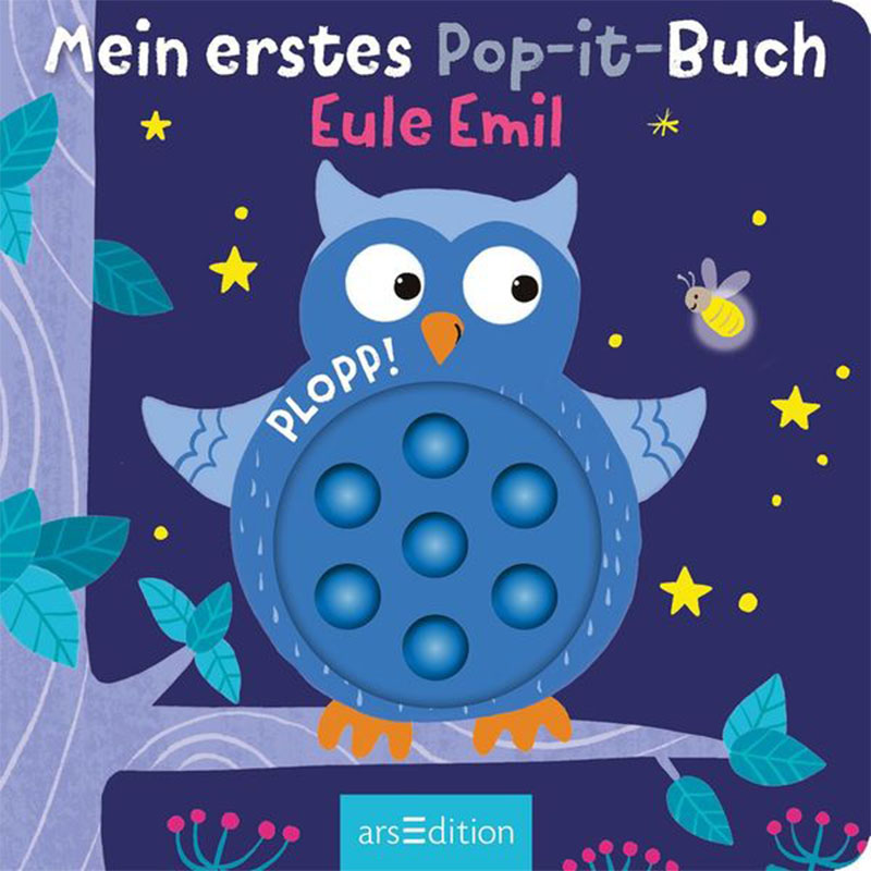 Mein erstes Pop-it-Buch – Eule Emil