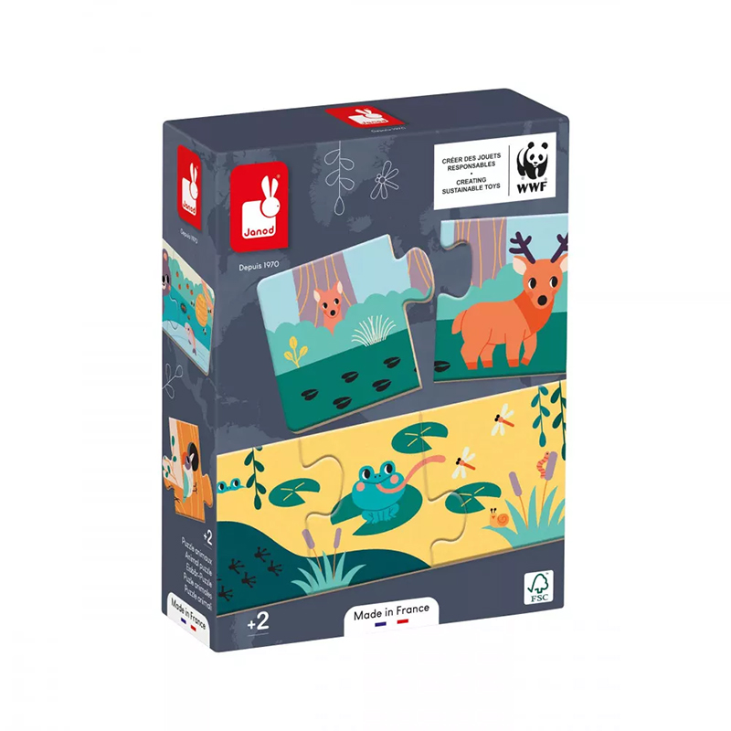 Tierspuren Puzzle