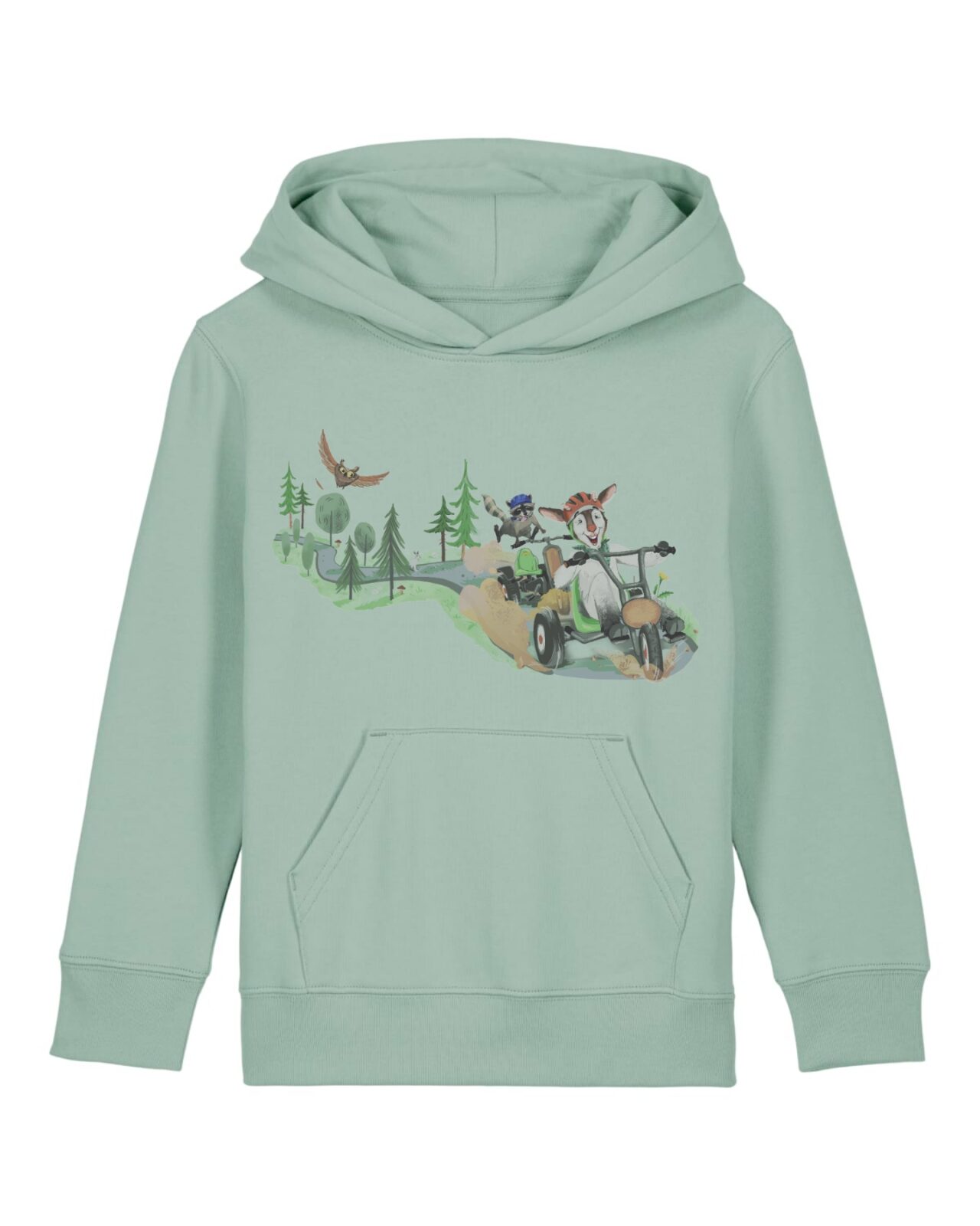 Bio-Baumwoll Hoodie "Go Wild"