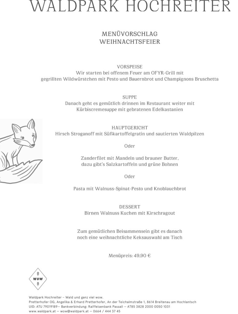 Weihnachtsfeier 2024