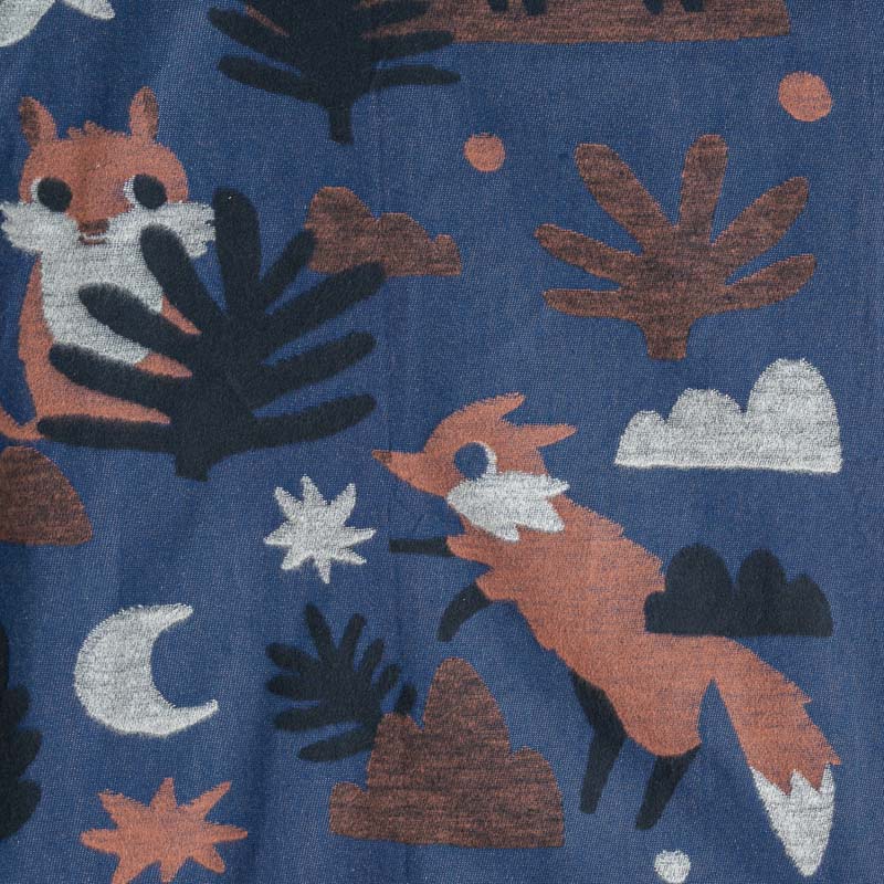 Bio-Kuscheldecke "Füchse" 4 Bio-Kuscheldecke "Füchse" – Bild 4