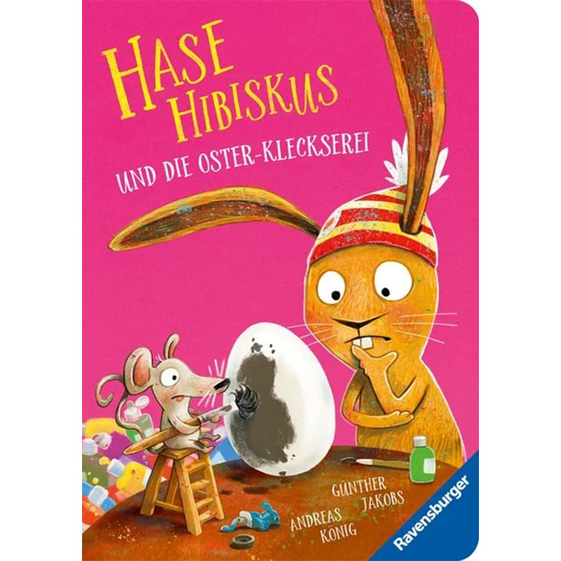 Hase Hibiskus und die Oster-Kleckserei