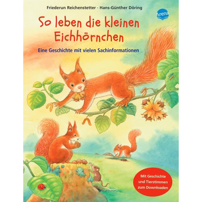So leben die kleinen Eichhörnchen
