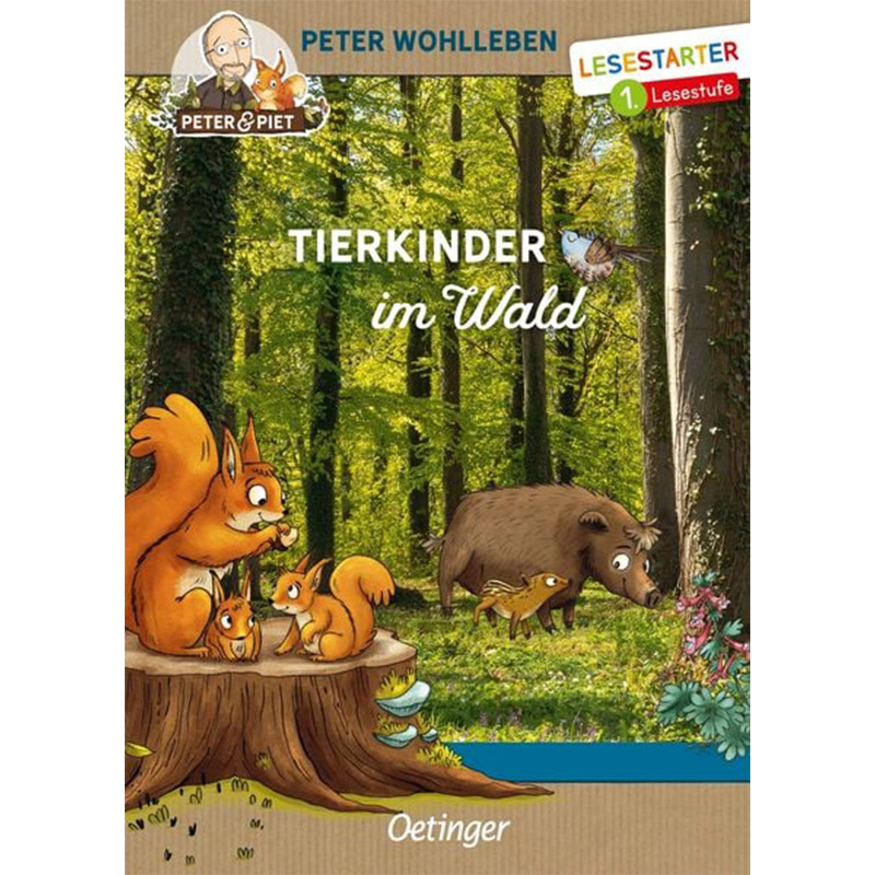 Tierkinder im Wald