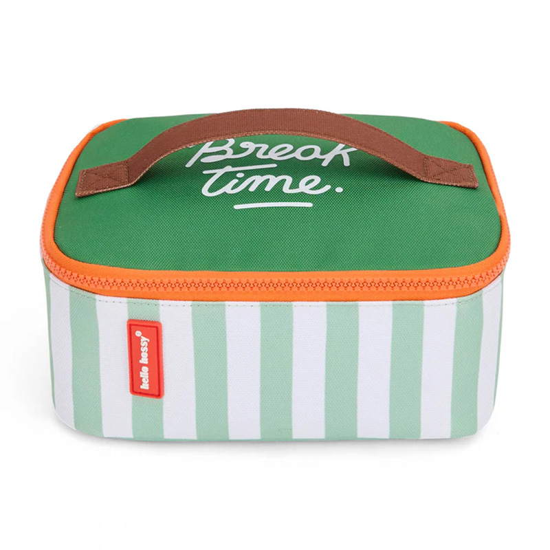 Lunchtasche Green Stripes