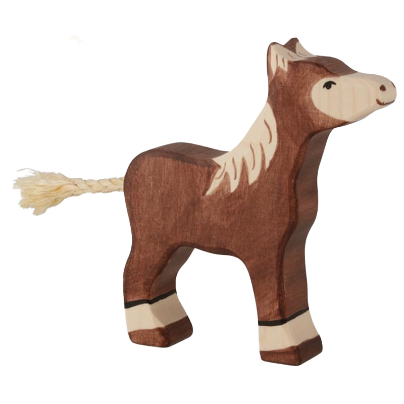 Holztiger Fohlen